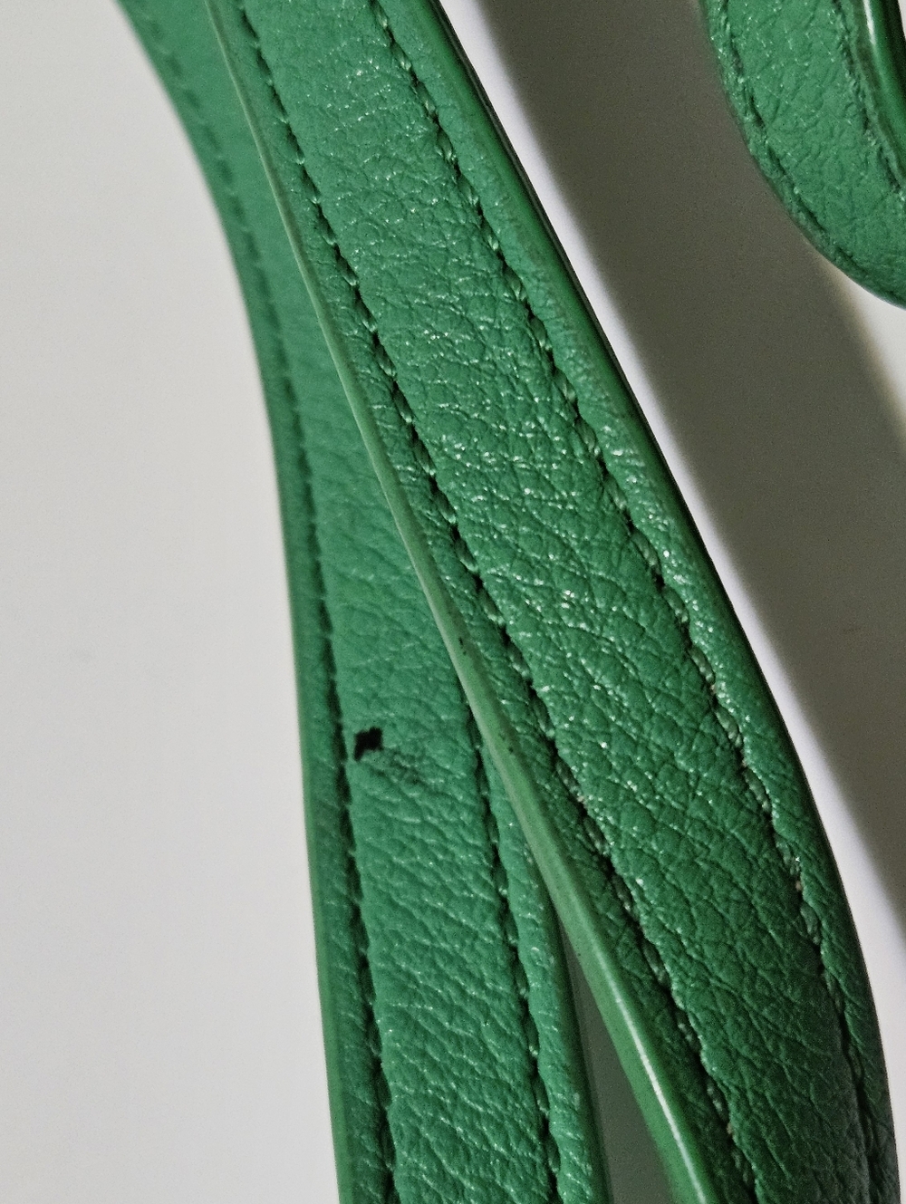 Talbots Leather Crossbody Bag Green - Picture 5 of 6